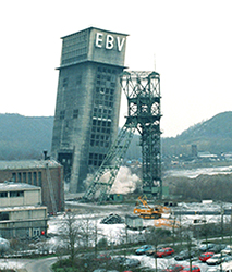 Sprengung Franzschacht 15-12-1995